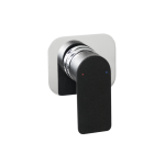Cosmopolitan Wall Mixer Matte Black & Chrome